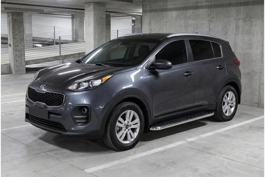Kia Sportage 2015–2021 Sānu pakāpieni Maydos V1 (2 gab., alumīnijs / nerūsējošais tērauds) Image