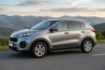 Kia Sportage 2015–2021 Sānu pakāpieni Bosphorus Black (2 gab., alumīnijs) foto 1