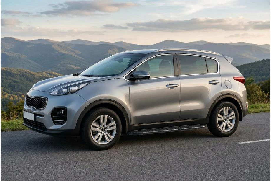 Kia Sportage 2015–2021 Sānu pakāpieni Bosphorus Black (2 gab., alumīnijs) Image