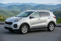 Kia Sportage 2015–2021 Sānu pakāpieni RedLine Black (2 gab., alumīnijs) foto 1