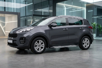 Kia Sportage 2015–2021 Sānu pakāpieni Rainbow (2 gab., alumīnijs) foto 1