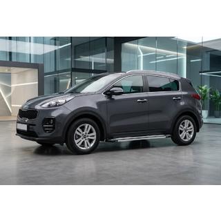 Sānu pakāpieni Rainbow (2 gab., alumīnijs) Kia Sportage 2015–2021 foto 1