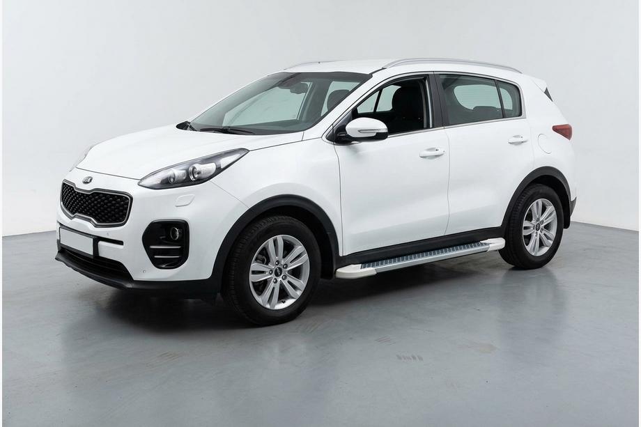 Kia Sportage 2015–2021 Sānu pakāpieni Allmond White (2 gab., alumīnijs) Image
