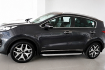 Kia Sportage 2015–2021 Sānu pakāpieni Fullmond (2 gab., alumīnijs) foto 1