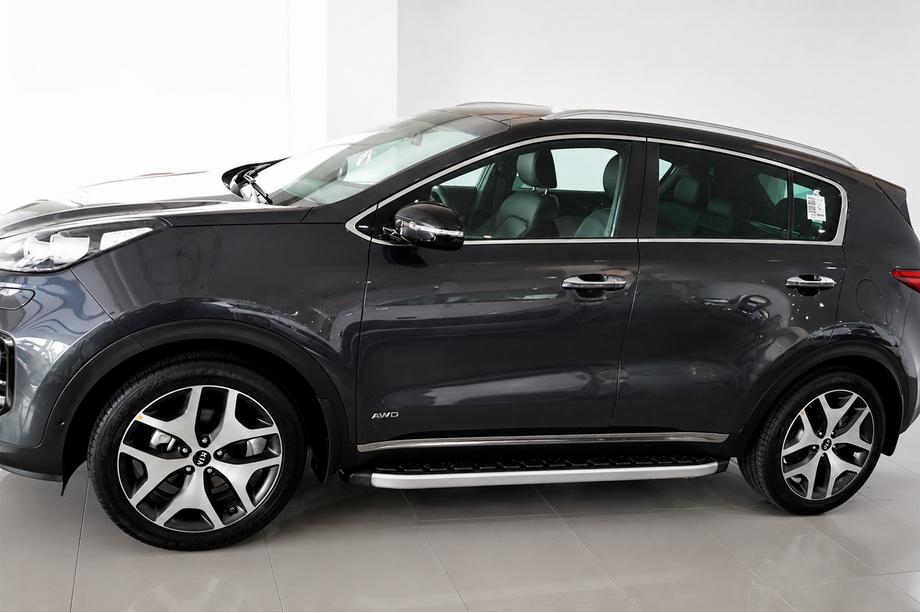 Kia Sportage 2015–2021 Sānu pakāpieni Fullmond (2 gab., alumīnijs) Image