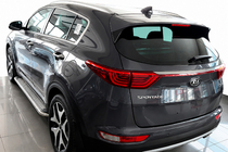 Kia Sportage 2015–2021 Sānu pakāpieni Maydos V2 (2 gab., alumīnijs/nerūsējošais tērauds) foto 1
