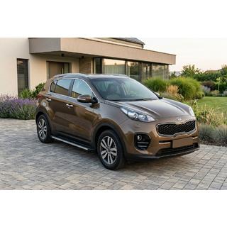 Sānu sliekšņi Maya V1 (2 gab., alumīnijs) Kia Sportage 2015–2021 foto 1