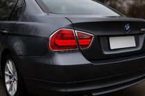 BMW 3. sērija E90/E91 2005–2011 Bremžu lukturu uzlikas (2 gab., plastmasa) foto 1