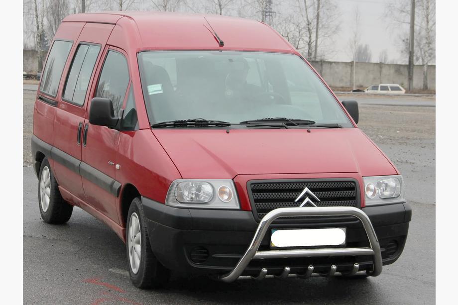Fiat Scudo 1996–2007 Priekšējais bullbar WT003 (nerūsējošais tērauds) Image