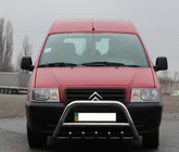 Citroen Jumpy 1996–2007 Priekšējais bullbar WT003 (nerūsējošais tērauds) foto 1