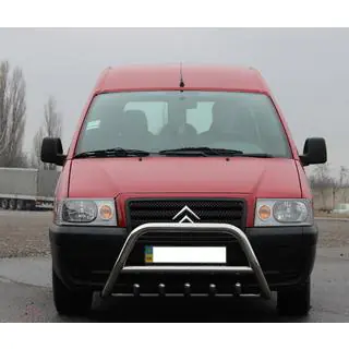 Priekšējais bullbar WT003 (nerūsējošais tērauds) foto 1