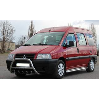 Priekšējais bullbar WT003 (nerūsējošais tērauds) foto 3