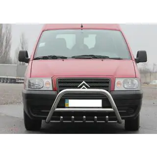 Priekšējais bullbar WT003 (nerūsējošais tērauds) foto 3