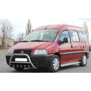 Priekšējais bullbar WT003 (nerūsējošais tērauds) foto 4