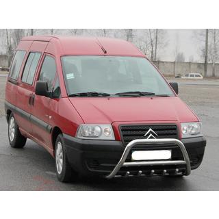 Priekšējais bullbar WT003 (nerūsējošais tērauds) foto 2