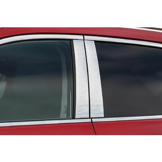 Hromētas durvju statņu uzlikas (4 gab., nerūsējošais tērauds) Nissan Qashqai 2014–2021 foto 1