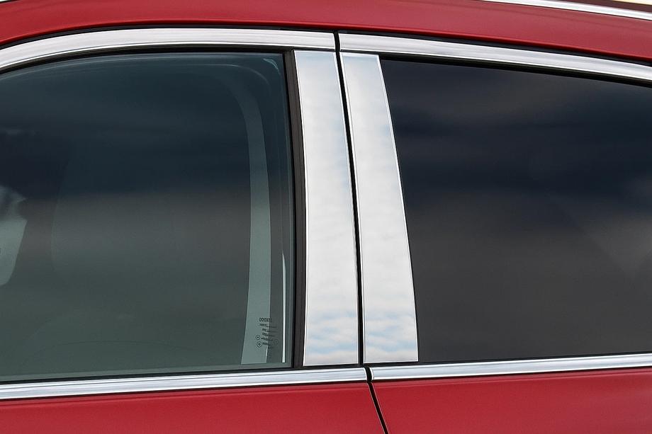 Nissan Qashqai 2014–2021 Hromētas durvju statņu uzlikas (4 gab., nerūsējošais tērauds) Image