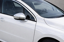 Peugeot 508 2010–2018 Spoguļu uzlikas (2 gab., nerūsējošais tērauds) foto 1