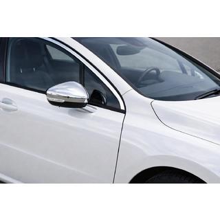 Spoguļu uzlikas (2 gab., nerūsējošais tērauds) Peugeot 508 2010–2018 foto 1