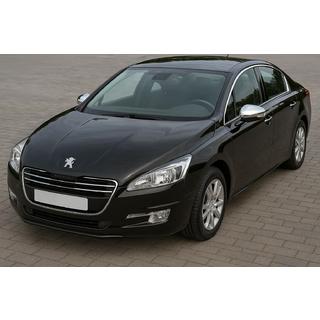 Spoguļu uzlikas (2 gab., nerūsējošais tērauds) Peugeot 508 2010–2018 foto 2