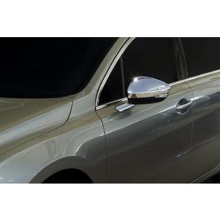 Spoguļu uzlikas (2 gab., nerūsējošais tērauds) Peugeot 508 2010–2018 foto 3
