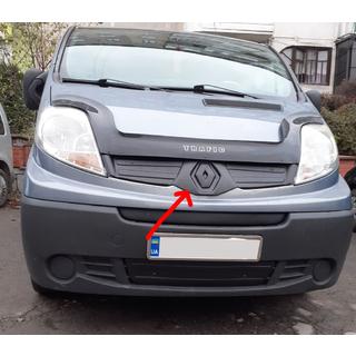 Ziemas augšējais radiatora režģa aizsegs Renault Trafic 2001–2015 foto 1