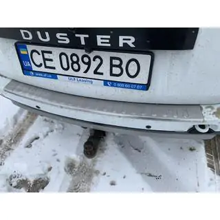 Aizmugurējā bufera uzlika Carmos V1 ar ieloci (nerūsējošais tērauds) foto 2