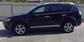 Mitsubishi Outlander 2006–2012 Logu apmales (8 gab., nerūsējošais tērauds) foto 1