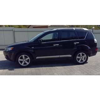 Logu apmales (8 gab., nerūsējošais tērauds) Mitsubishi Outlander 2006–2012 foto 1