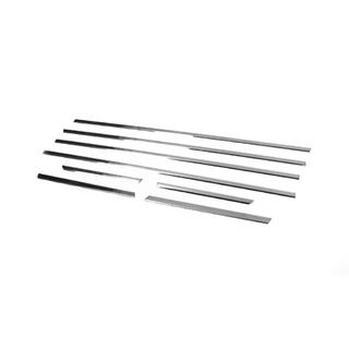 Logu apmales (8 gab., nerūsējošais tērauds) Mitsubishi Outlander 2006–2012 foto 2