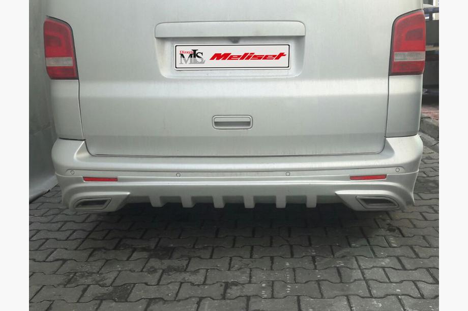 Volkswagen T5 2010–2015 Aizmugurējā bampera uzlika Sport 2 (krāsošanai) Image