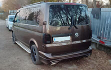 Volkswagen T5 Multivan 2003–2010 Aizmugurējā bampera uzlika Sport 2 (krāsošanai) foto 14