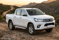 Toyota Hilux 2015– Sānu sliekšņi Line (2 gab., alumīnijs) foto 1