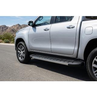 Sānu pakāpieni Duru (2 gab., alumīnijs) Toyota Hilux 2015– foto 1