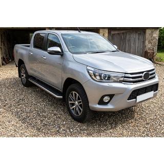 Sānu pakāpieni Maydos V1 (2 gab., alumīnijs / nerūsējošais tērauds) Toyota Hilux 2015– foto 1