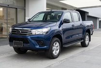 Toyota Hilux 2015– Sānu pakāpieni Bosphorus Black (2 gab., alumīnijs) foto 1