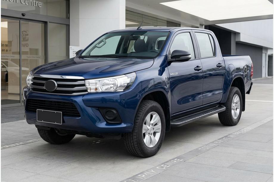 Toyota Hilux 2015– Sānu pakāpieni Bosphorus Black (2 gab., alumīnijs) Image