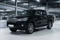 Toyota Hilux 2015– Sānu pakāpieni Tayga Grey (2 gab., alumīnijs) foto 1
