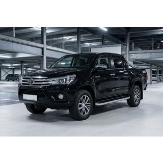 Sānu pakāpieni Tayga Grey (2 gab., alumīnijs) Toyota Hilux 2015– foto 1