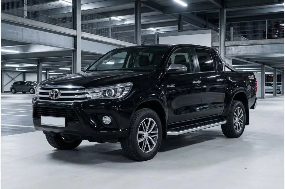 Toyota Hilux 2015– Sānu pakāpieni Tayga Grey (2 gab., alumīnijs) Image