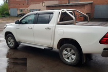 Toyota Hilux 2015– Sānu pakāpieni Allmond Grey (2 gab., alumīnijs) foto 5
