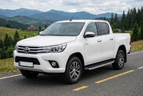 Toyota Hilux 2015– Sānu pakāpieni Fullmond (2 gab., alumīnijs) foto 1