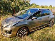 Peugeot 3008 2008–2016 Jumta reliņi Skyport Grey foto 15