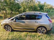 Peugeot 3008 2008–2016 Jumta reliņi Skyport Grey foto 11