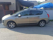 Peugeot 3008 2008–2016 Jumta reliņi Skyport Grey foto 4