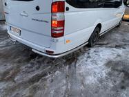 Volkswagen Crafter 2006–2016 Sānu caurules aiz aizmugurējā riteņa, leņķveida (2 gab., nerūsējošais tērauds) Vidējā riteņu bāze foto 9