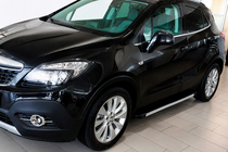 Opel Mokka 2012–2021 Sānu sliekšņi Maya V1 (2 gab., alumīnijs) foto 3