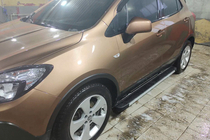Opel Mokka 2012–2021 Sānu sliekšņi Maya V1 (2 gab., alumīnijs) foto 2
