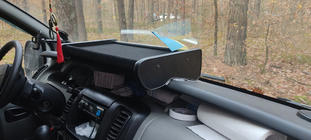 Nissan Primastar 2002–2014 Paneļa plaukts uz instrumentu paneļa (2001-2010, tips-1) foto 4