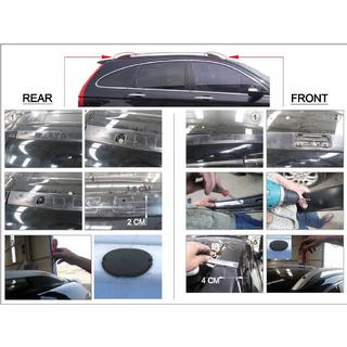 Melni jumta reliņi (Crown) Honda CRV 2007–2011 foto 2